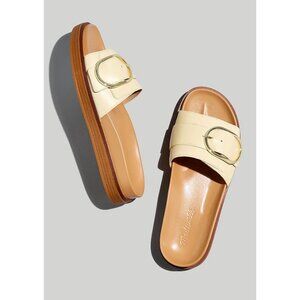 Madewell Cream and Tan Sandals